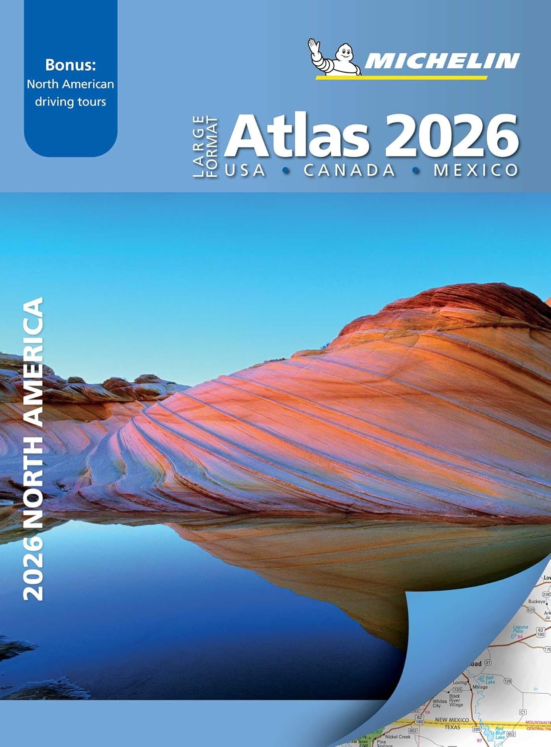 MICHELIN NORTH AMERICA LARGE FORMAT ROAD ATLAS 2026 (Atlas (Michelin))