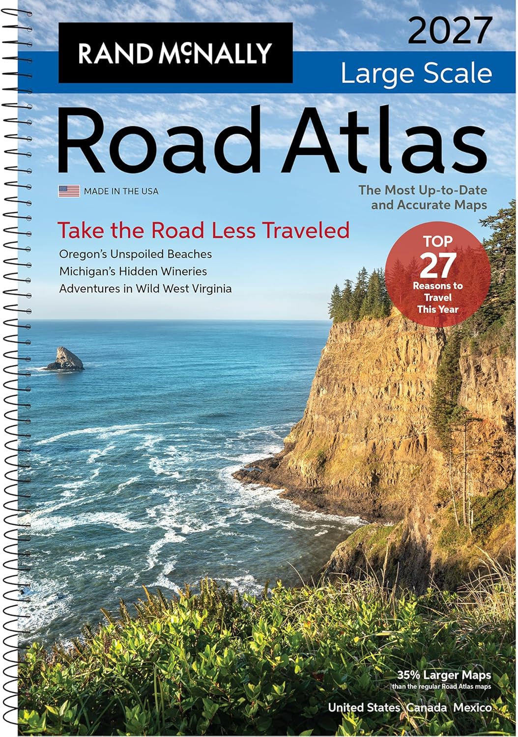 Rand McNally 2027 Large Scale Road Atlas